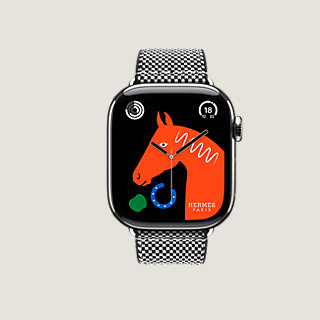 Series 10 case & Band Apple Watch Hermès Single Tour 42 mm